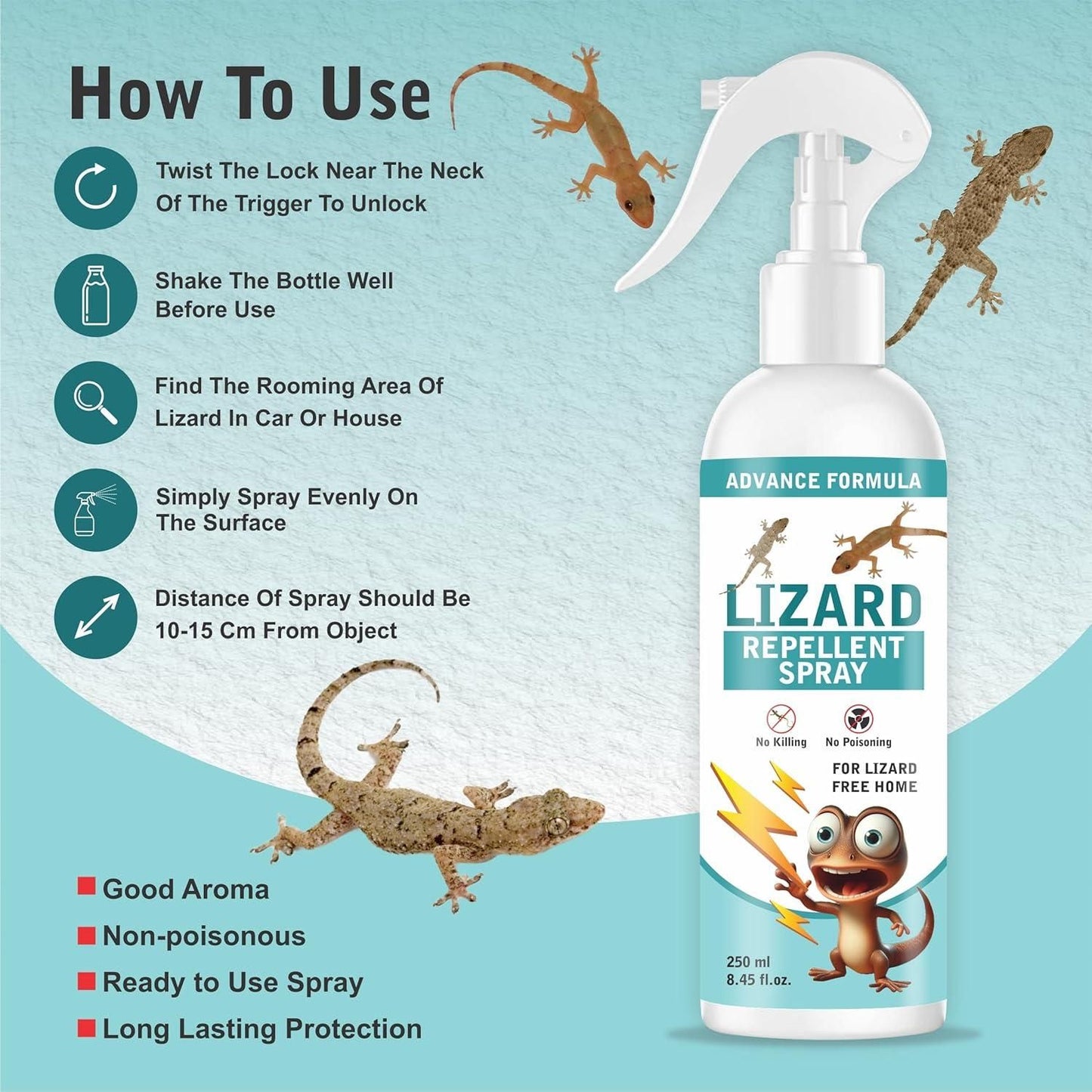 Lizard Repellent Spray For Home 🤩BUY 1 GET 1 FREE🤩